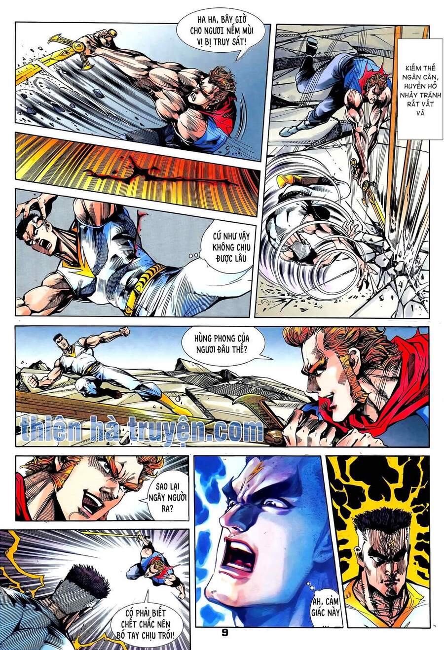 Truyện Tranh Long Hổ 5 Thế trang 8