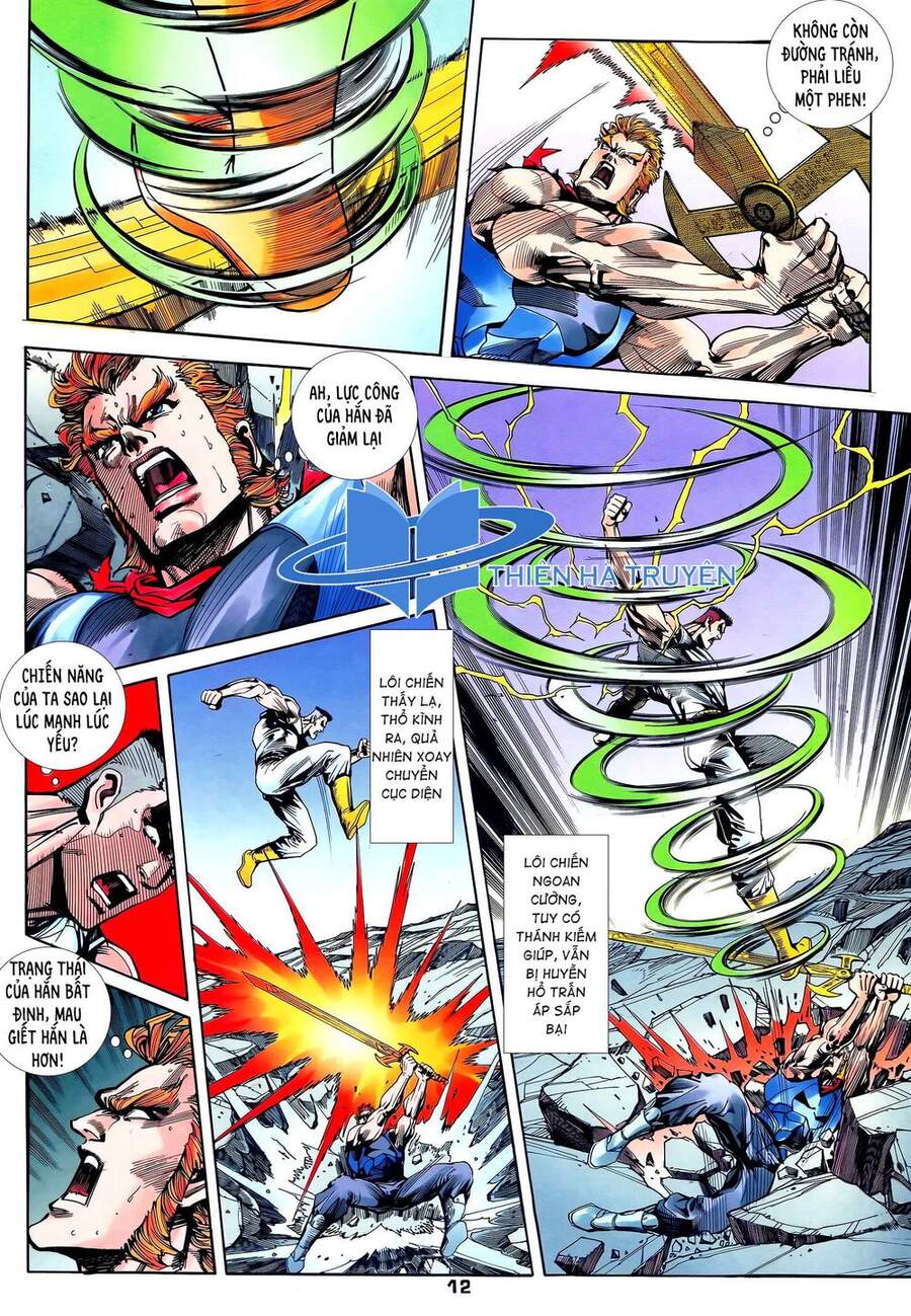 Truyện Tranh Long Hổ 5 Thế trang 8