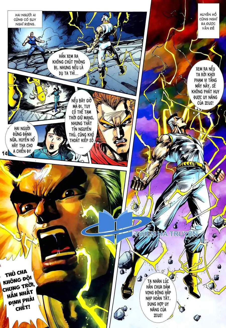 Truyện Tranh Long Hổ 5 Thế trang 8