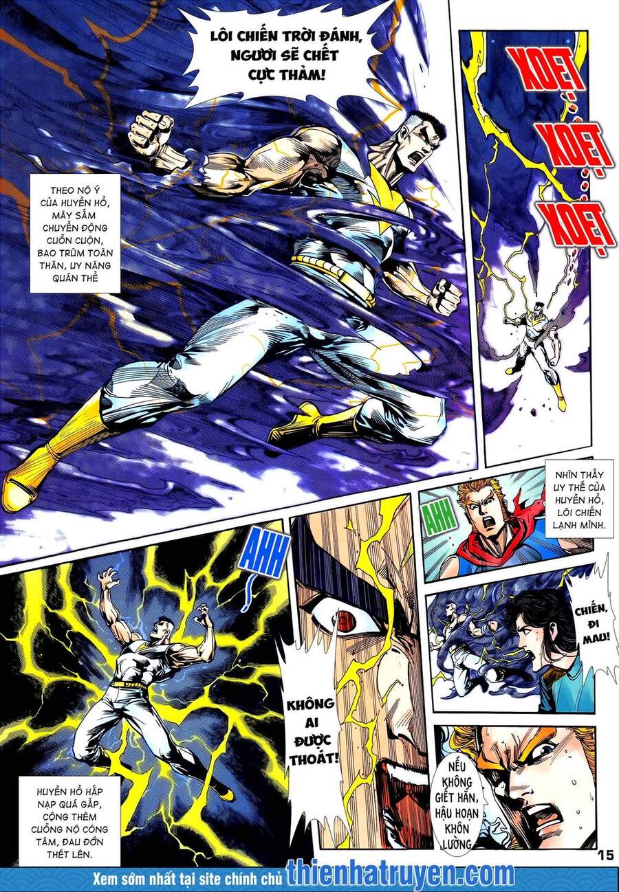 Truyện Tranh Long Hổ 5 Thế trang 8