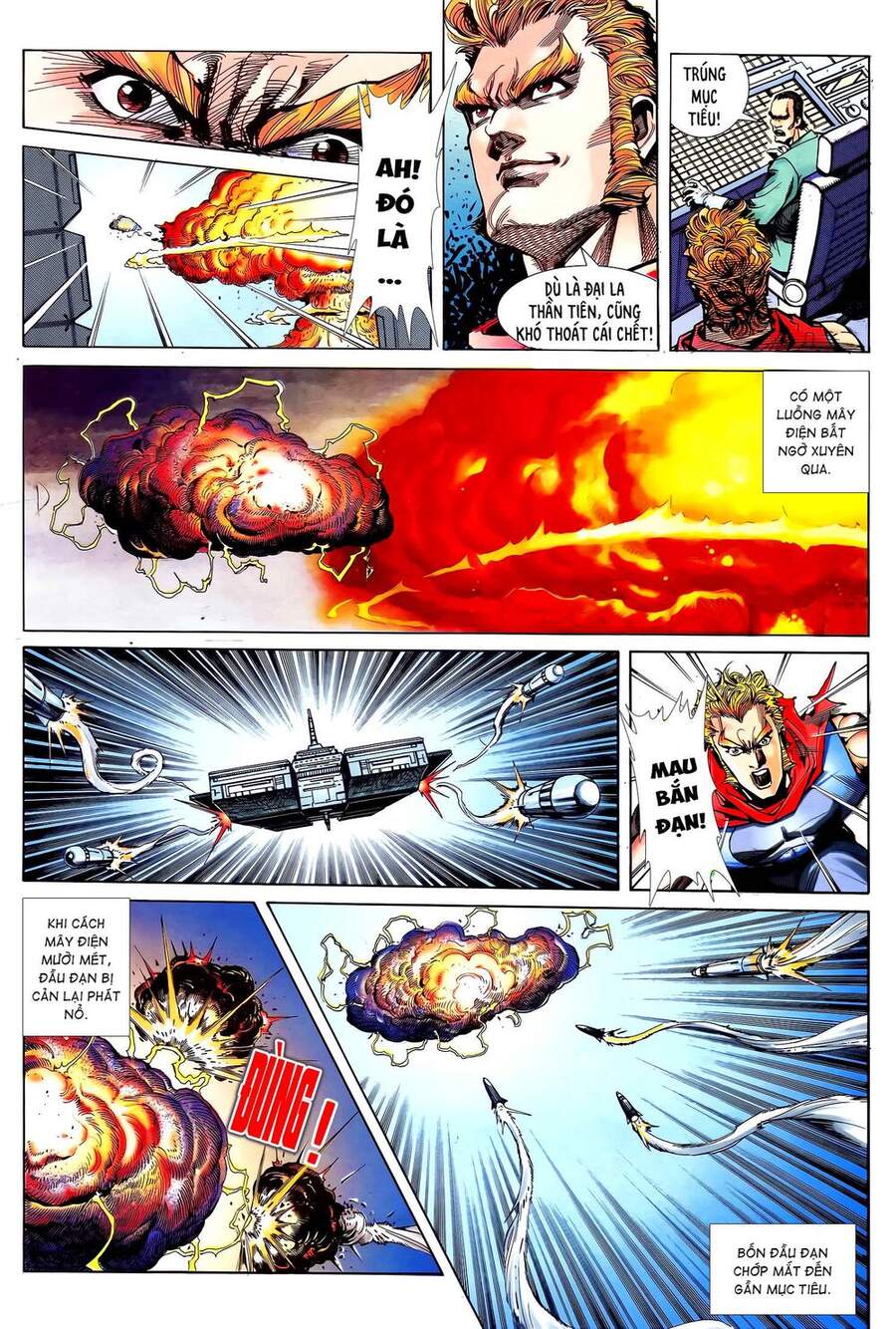 Truyện Tranh Long Hổ 5 Thế trang 8
