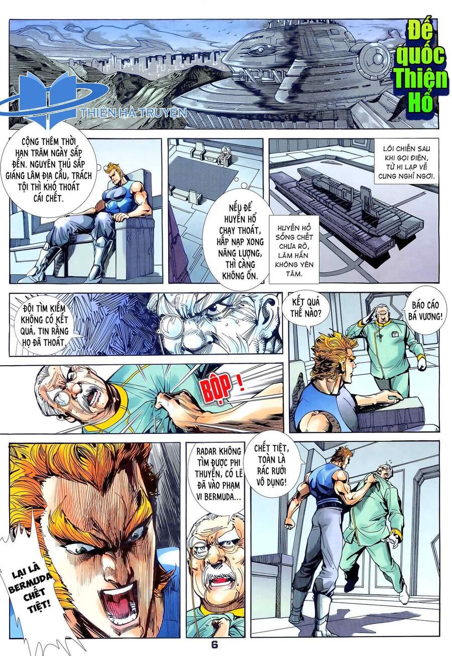 Truyện Tranh Long Hổ 5 Thế trang 8