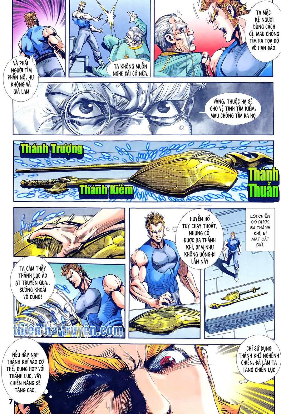 Truyện Tranh Long Hổ 5 Thế trang 8