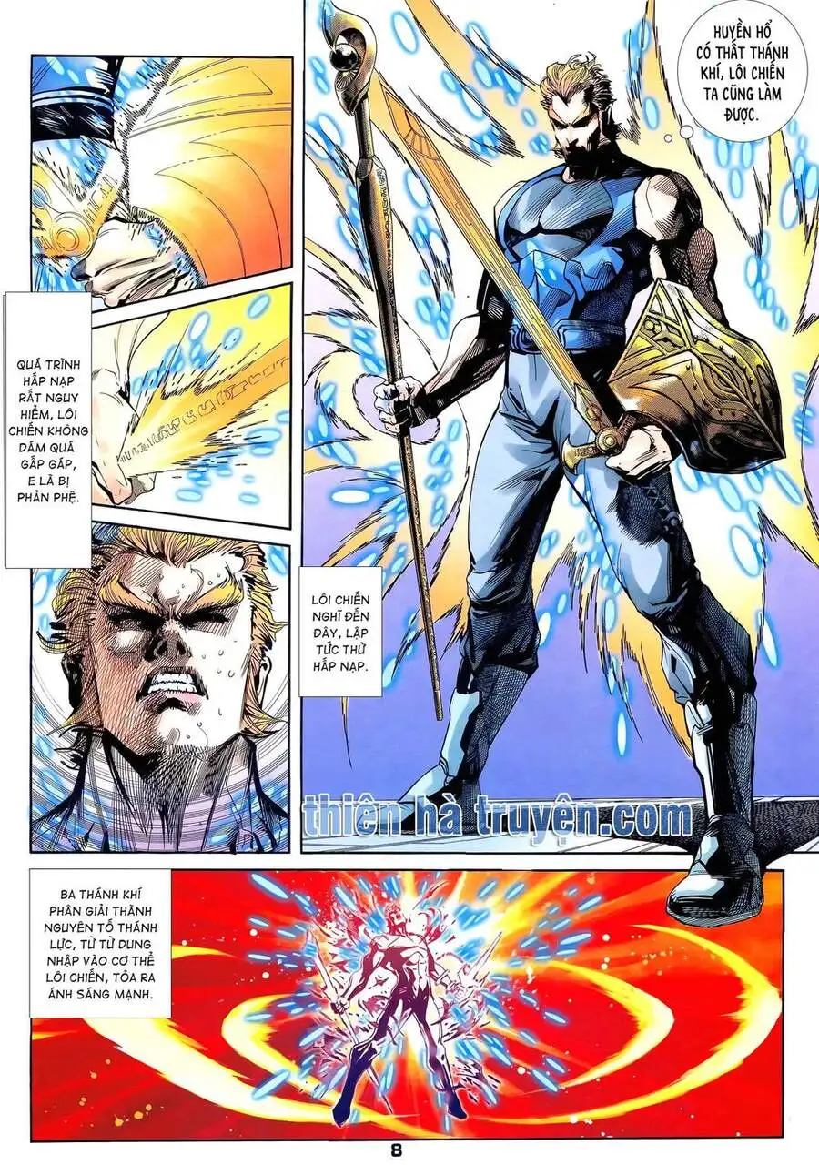 Truyện Tranh Long Hổ 5 Thế trang 8