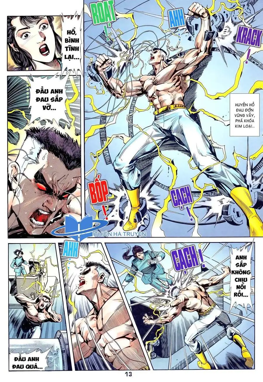 Truyện Tranh Long Hổ 5 Thế trang 8