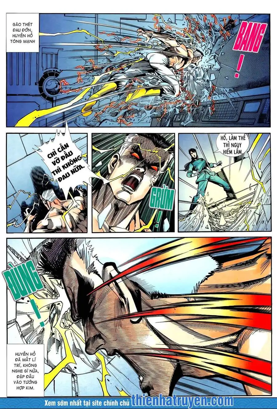 Truyện Tranh Long Hổ 5 Thế trang 8