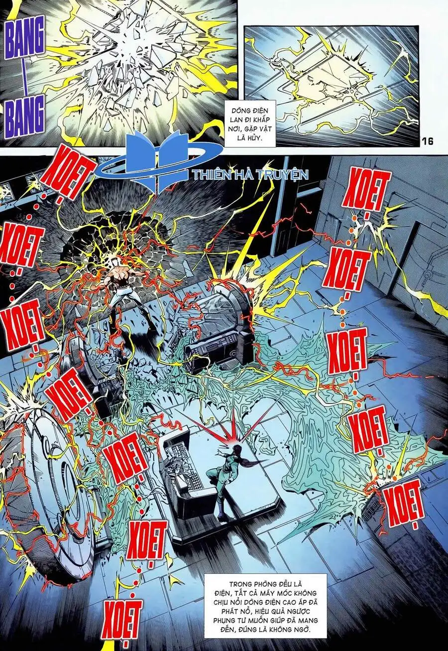 Truyện Tranh Long Hổ 5 Thế trang 8