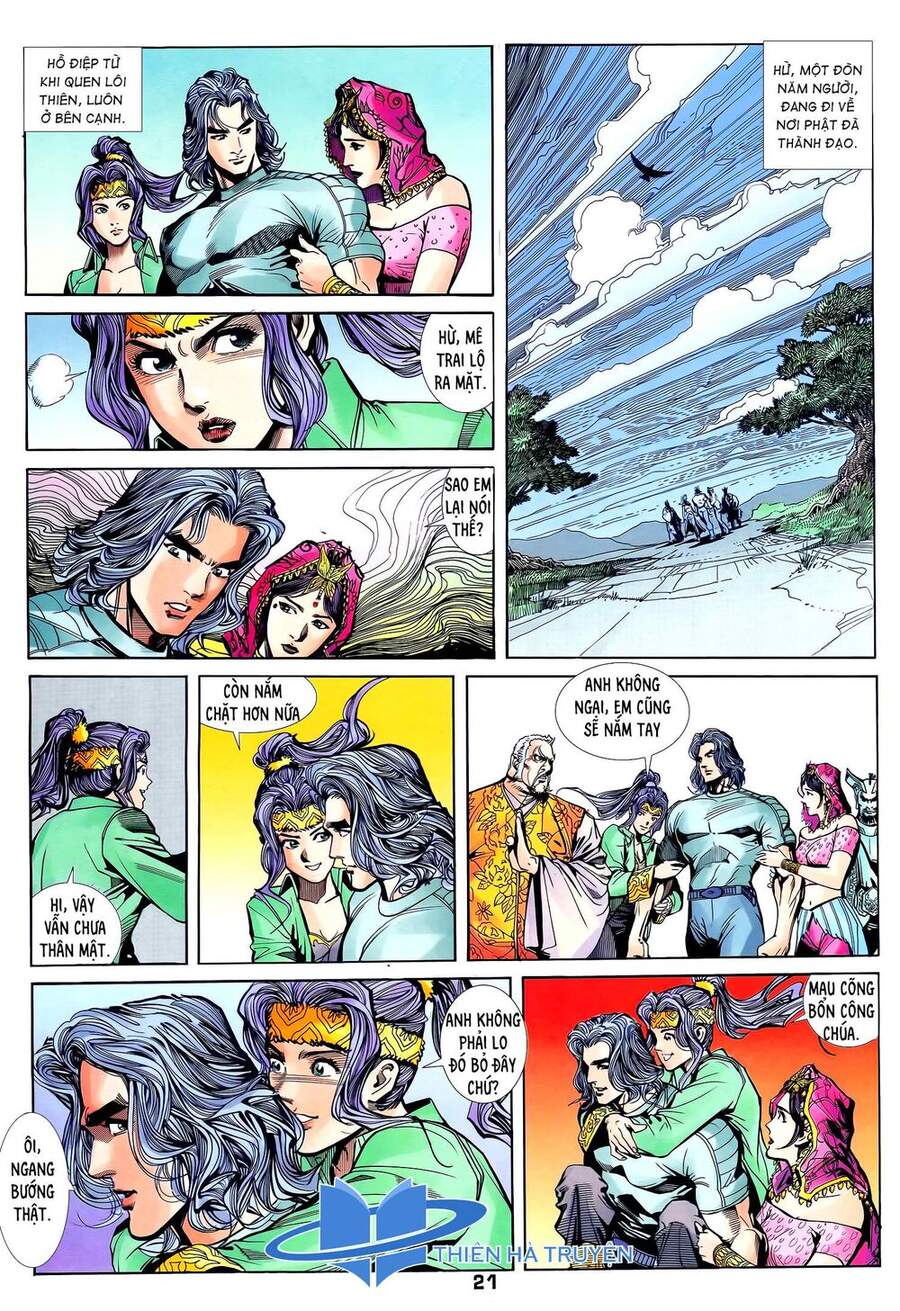 Truyện Tranh Long Hổ 5 Thế trang 8