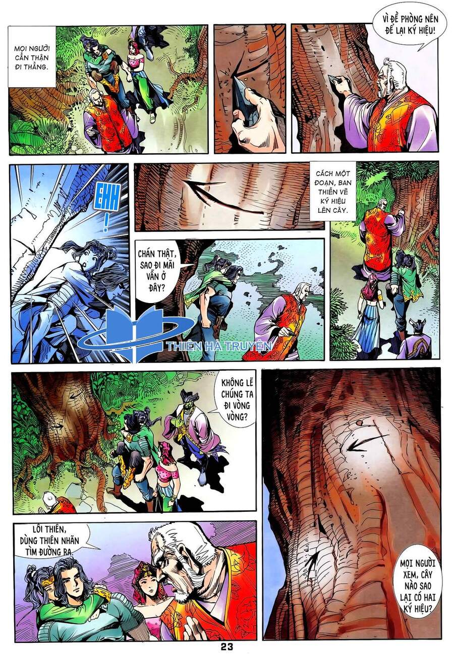 Truyện Tranh Long Hổ 5 Thế trang 8