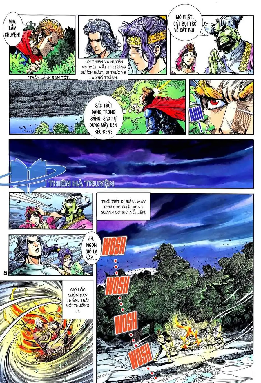 Truyện Tranh Long Hổ 5 Thế trang 8
