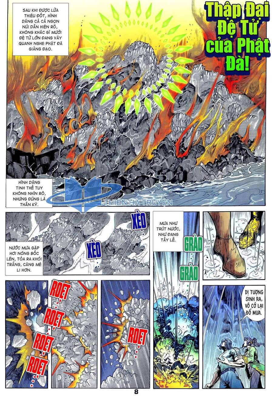 Truyện Tranh Long Hổ 5 Thế trang 8