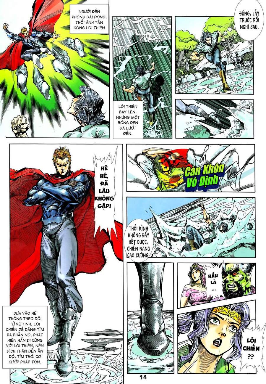 Truyện Tranh Long Hổ 5 Thế trang 8