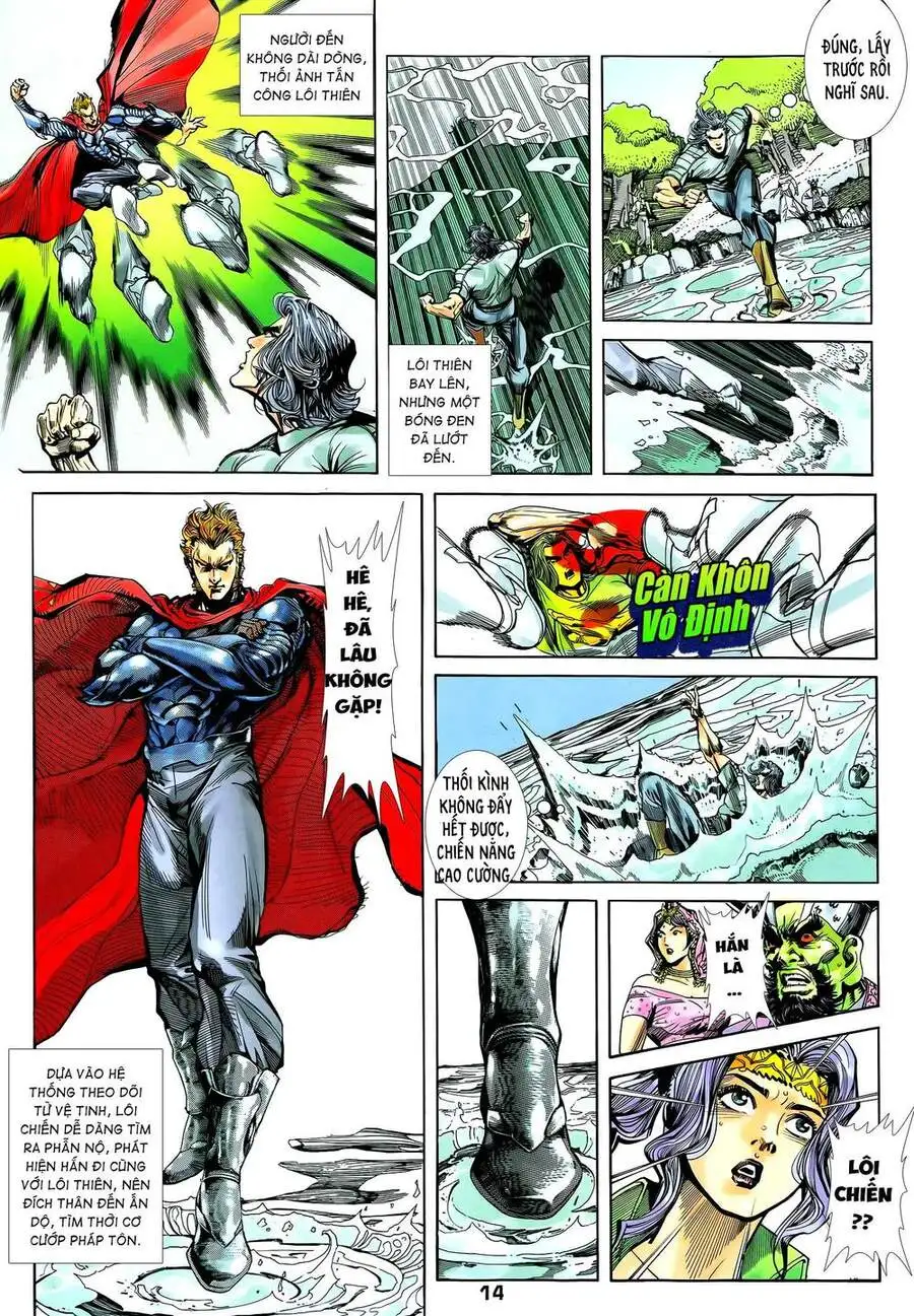 Truyện Tranh Long Hổ 5 Thế trang 8