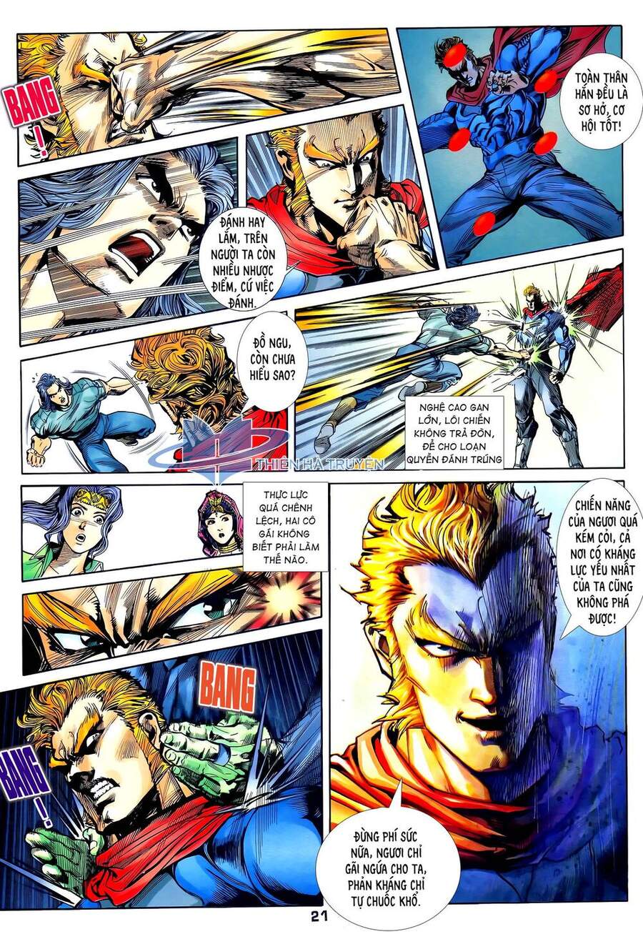 Truyện Tranh Long Hổ 5 Thế trang 8