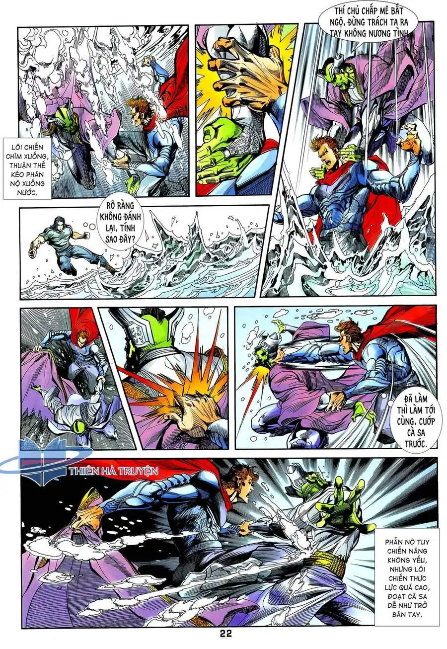 Truyện Tranh Long Hổ 5 Thế trang 8