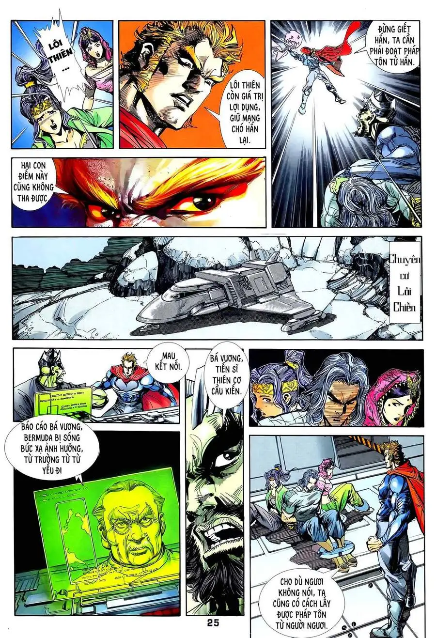 Truyện Tranh Long Hổ 5 Thế trang 8
