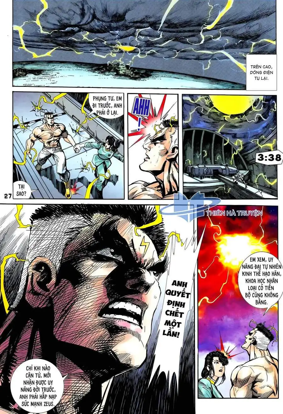 Truyện Tranh Long Hổ 5 Thế trang 8