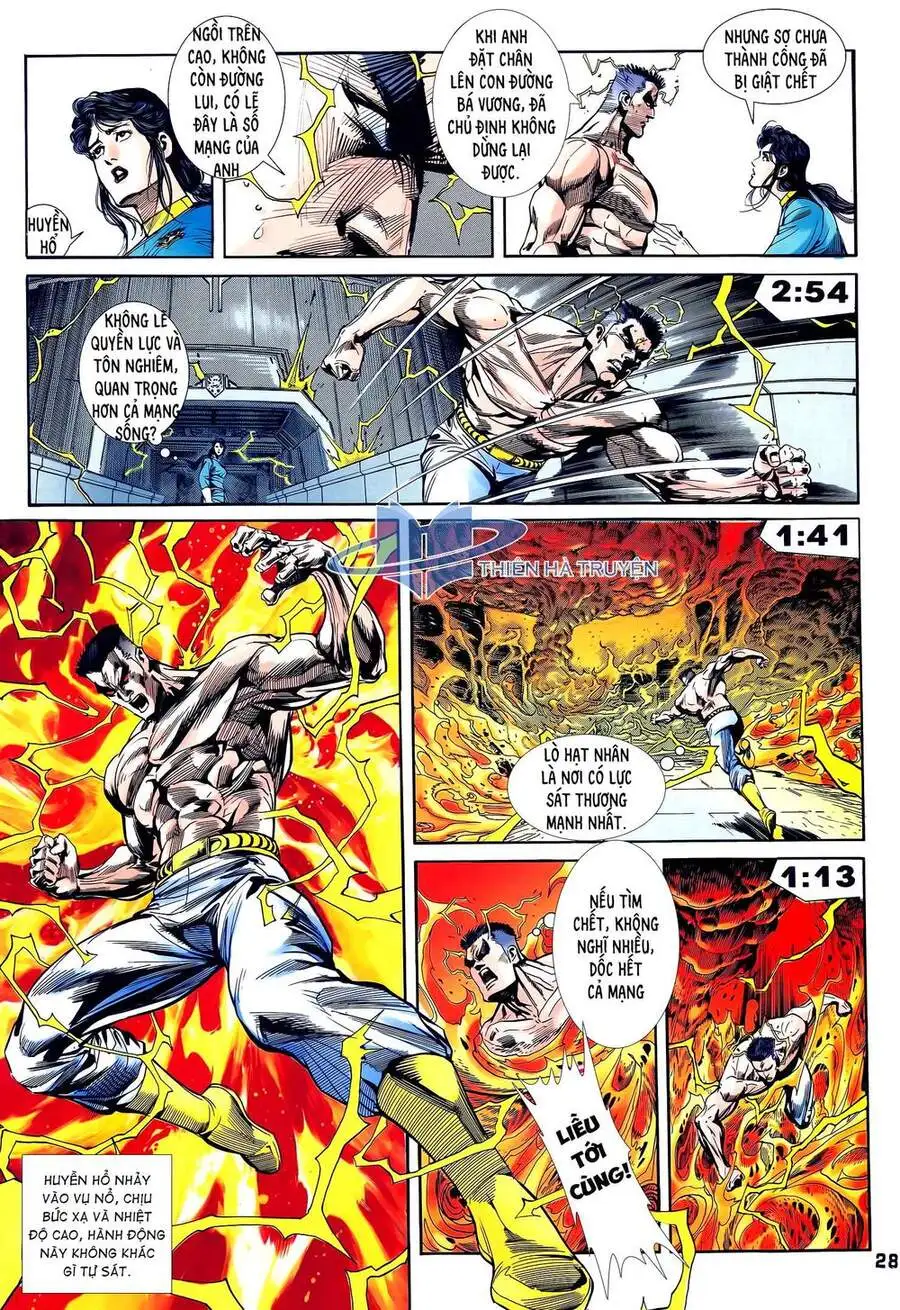 Truyện Tranh Long Hổ 5 Thế trang 8