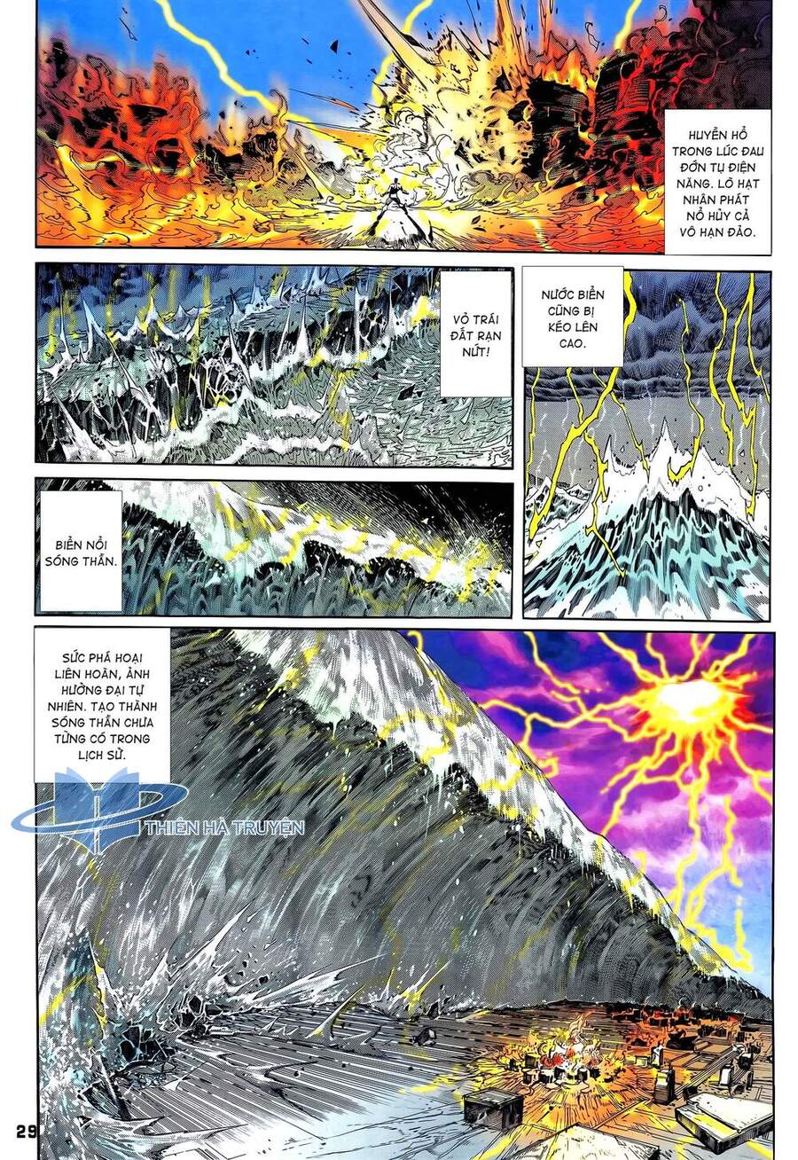 Truyện Tranh Long Hổ 5 Thế trang 8