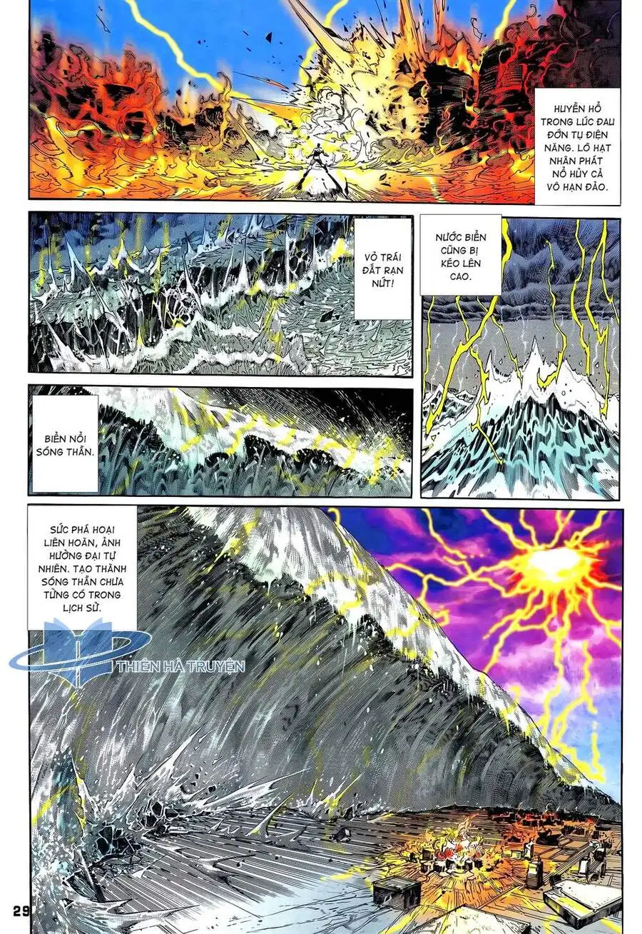 Truyện Tranh Long Hổ 5 Thế trang 8