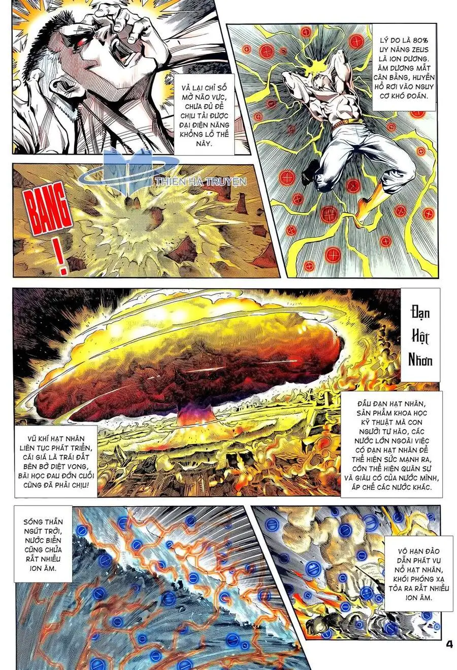 Truyện Tranh Long Hổ 5 Thế trang 8