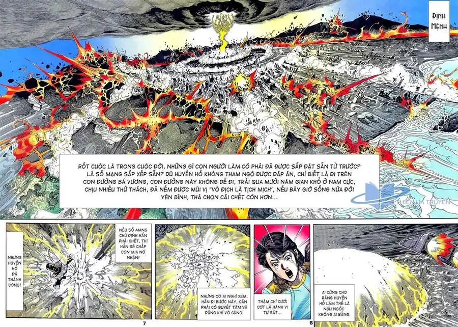 Truyện Tranh Long Hổ 5 Thế trang 8