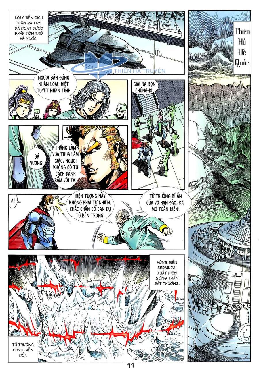 Truyện Tranh Long Hổ 5 Thế trang 8