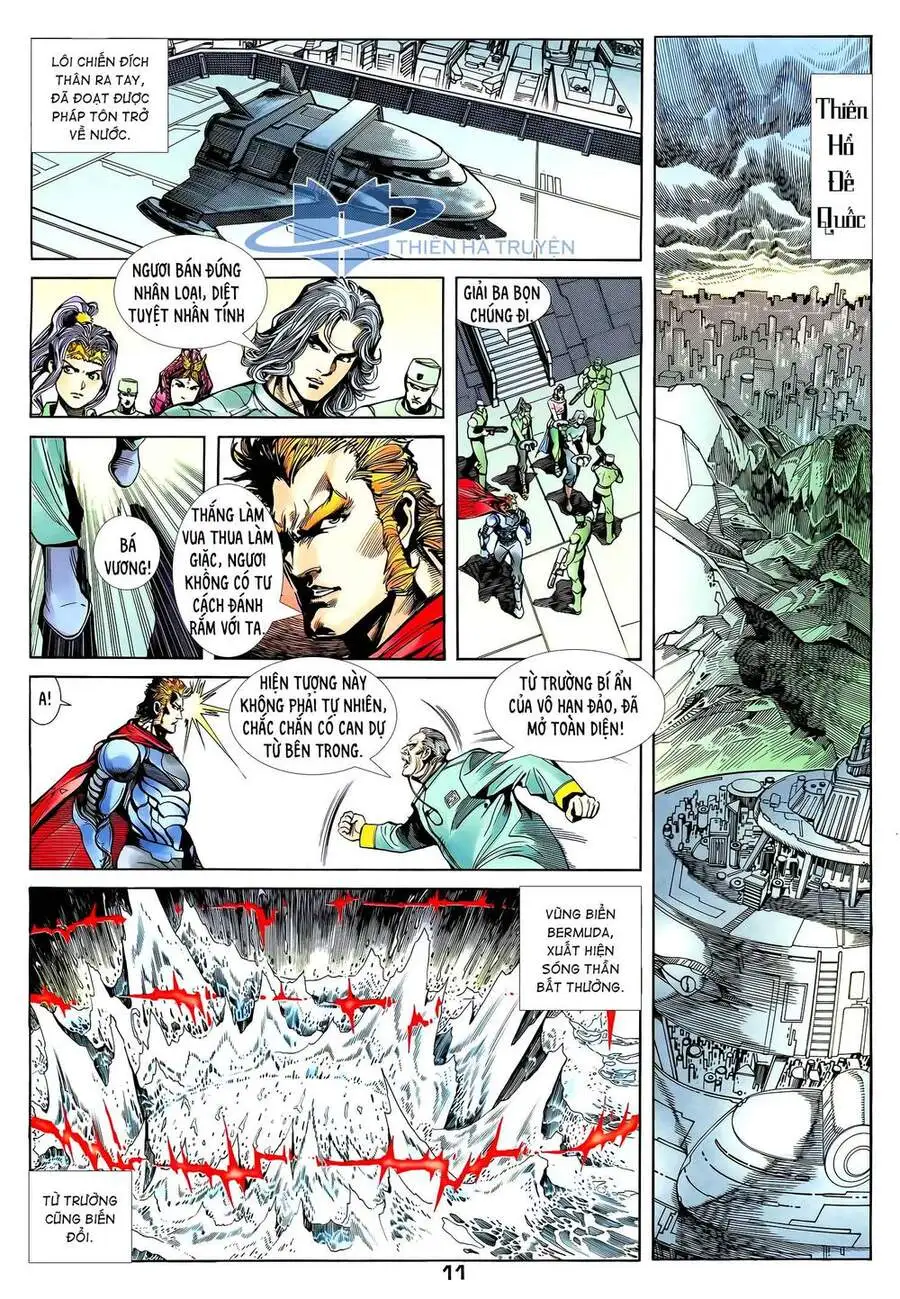 Truyện Tranh Long Hổ 5 Thế trang 8