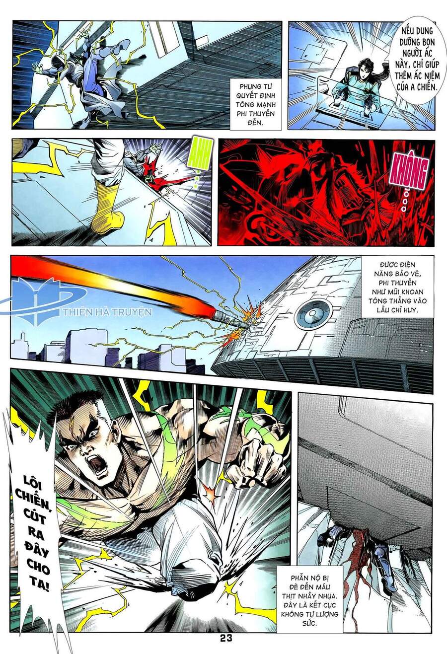 Truyện Tranh Long Hổ 5 Thế trang 8