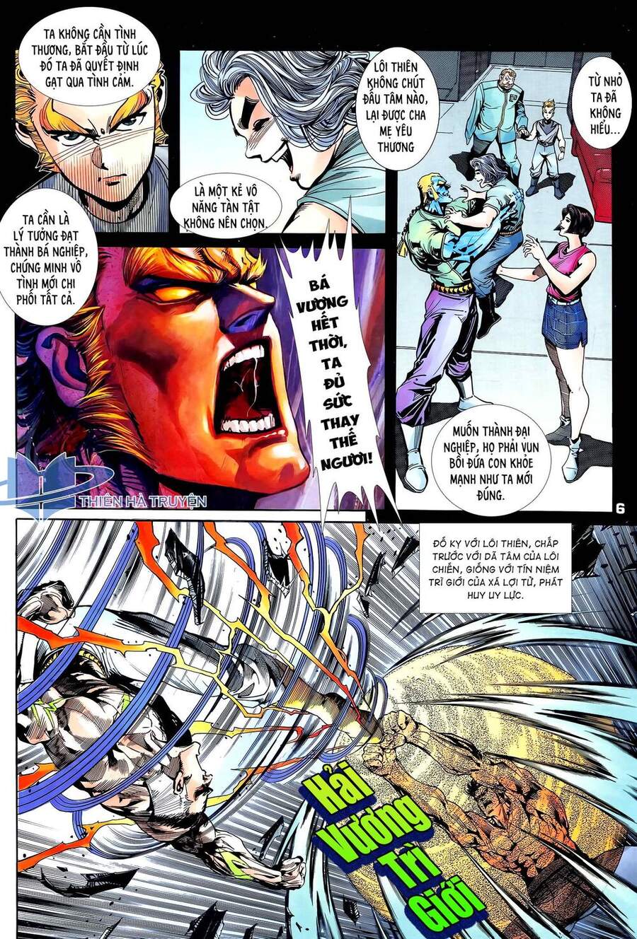 Truyện Tranh Long Hổ 5 Thế trang 8