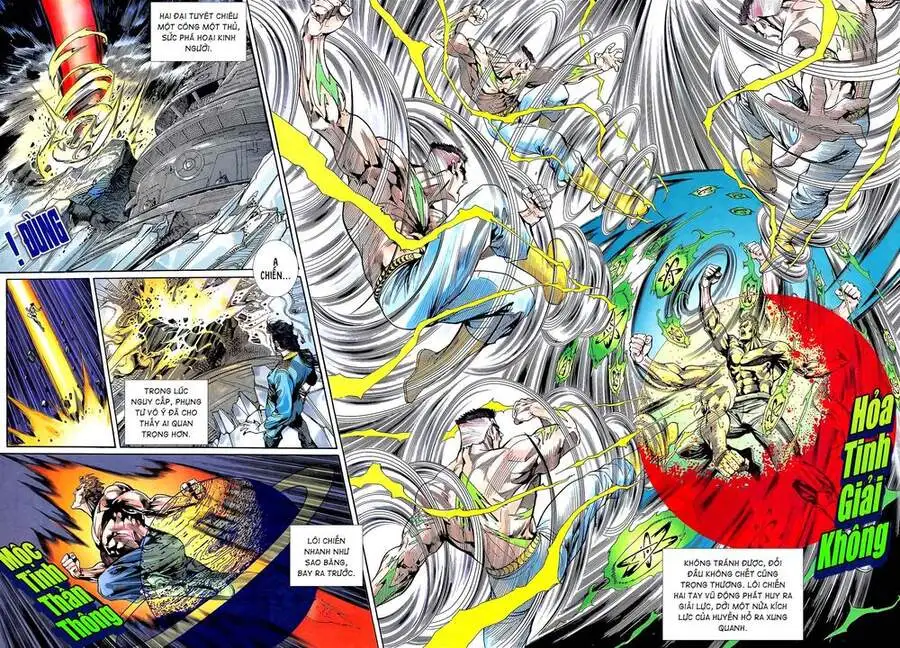 Truyện Tranh Long Hổ 5 Thế trang 8