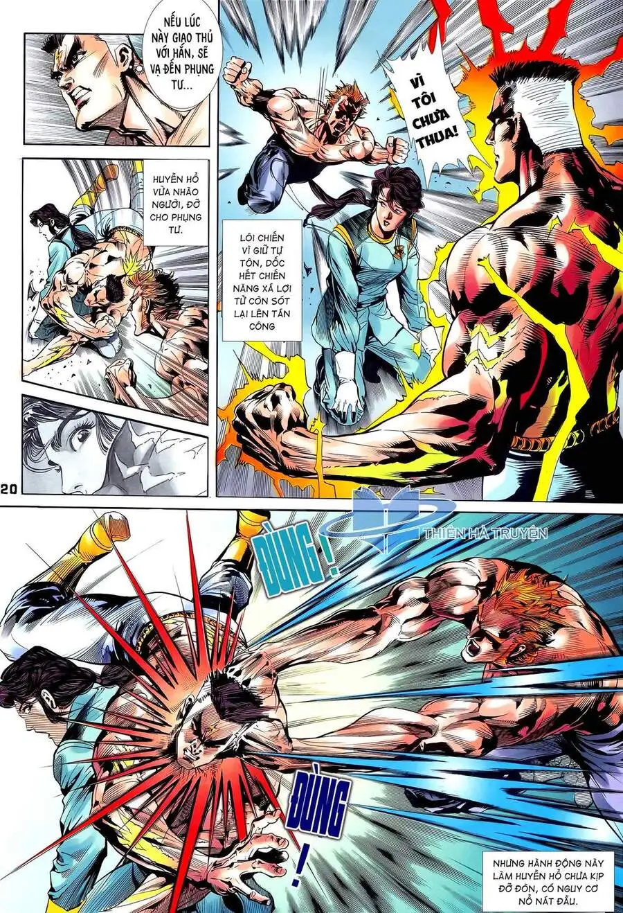 Truyện Tranh Long Hổ 5 Thế trang 8