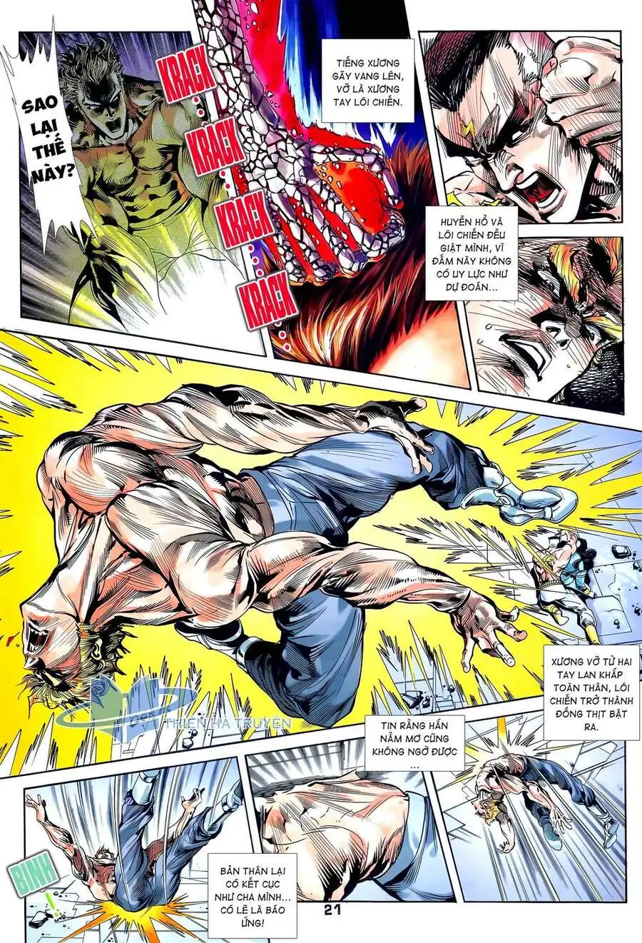 Truyện Tranh Long Hổ 5 Thế trang 8