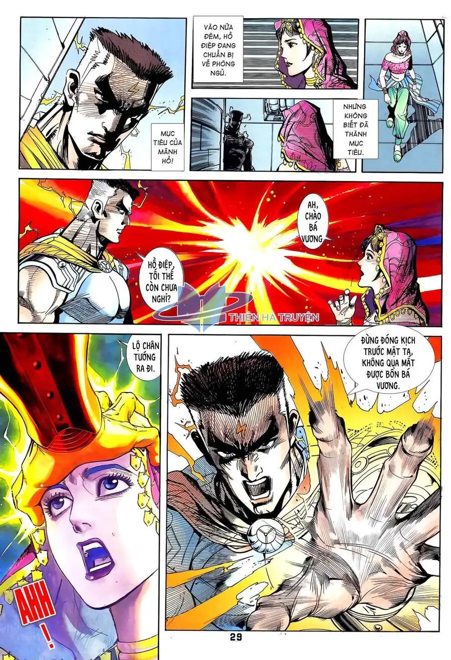 Truyện Tranh Long Hổ 5 Thế trang 8
