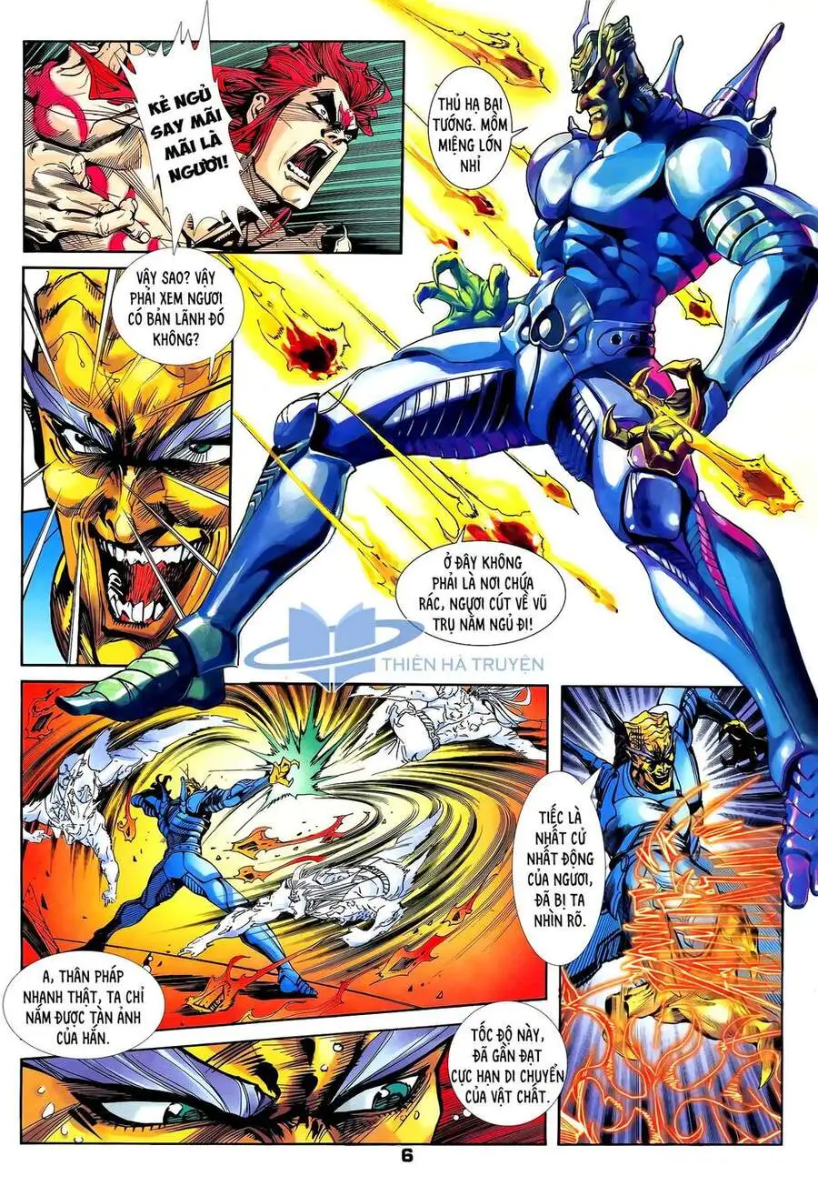 Truyện Tranh Long Hổ 5 Thế trang 8