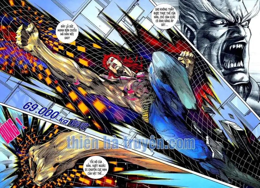 Truyện Tranh Long Hổ 5 Thế trang 8