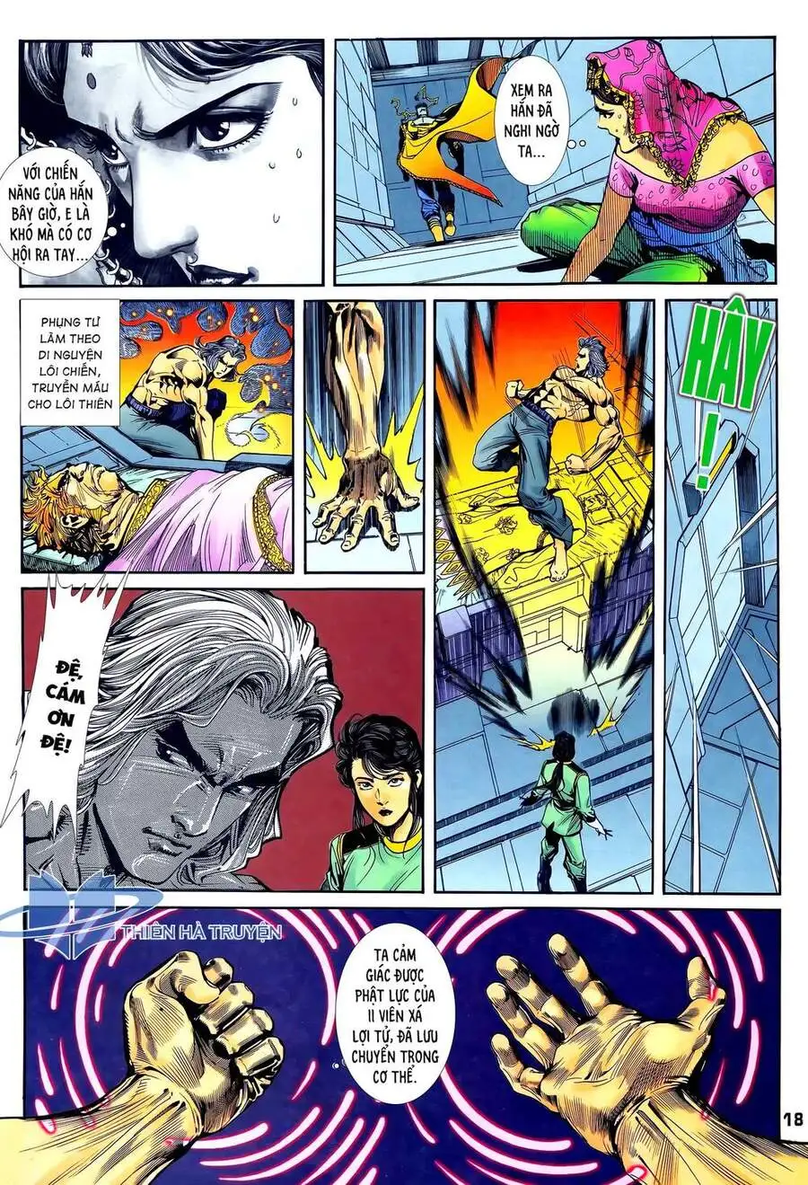 Truyện Tranh Long Hổ 5 Thế trang 8