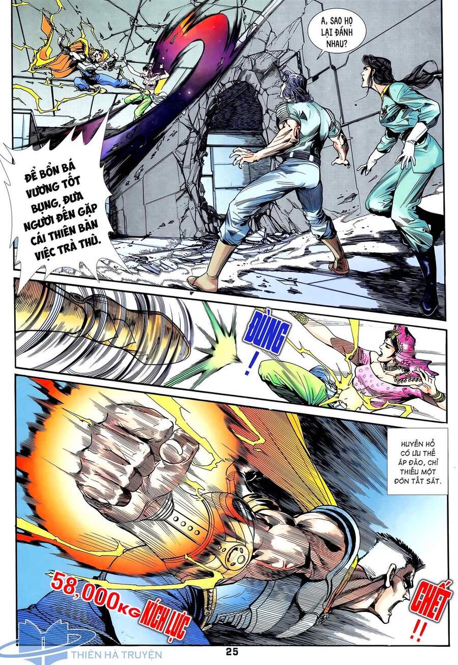 Truyện Tranh Long Hổ 5 Thế trang 8