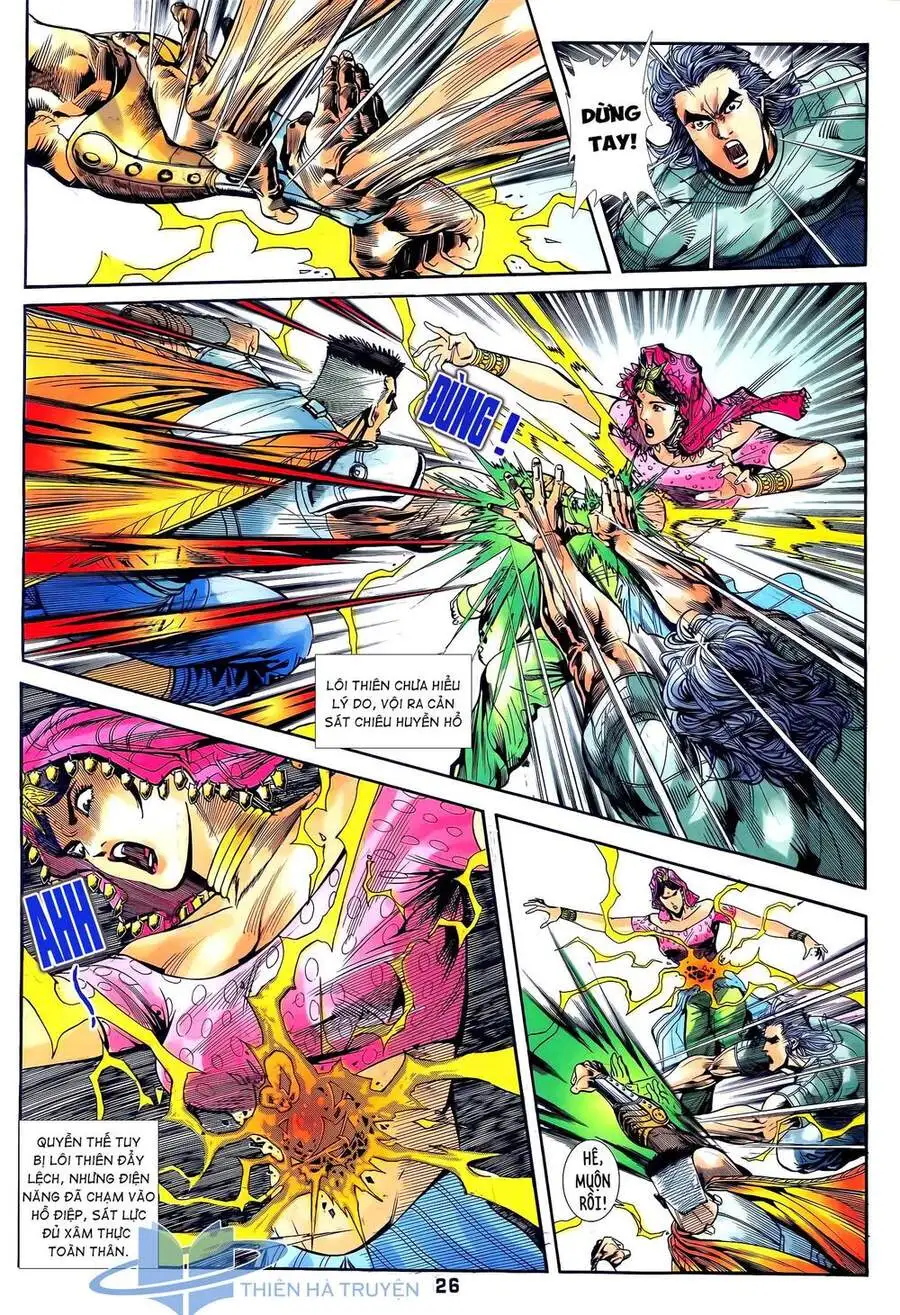 Truyện Tranh Long Hổ 5 Thế trang 8