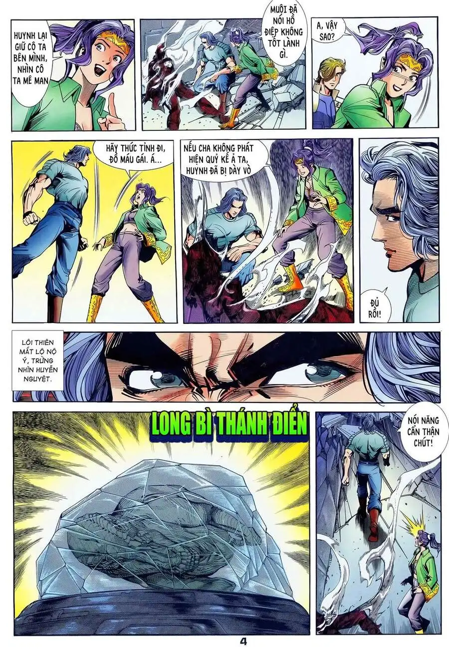 Truyện Tranh Long Hổ 5 Thế trang 8