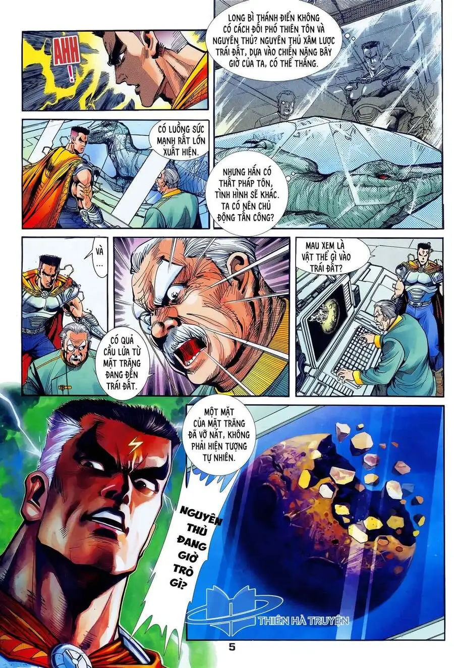 Truyện Tranh Long Hổ 5 Thế trang 8