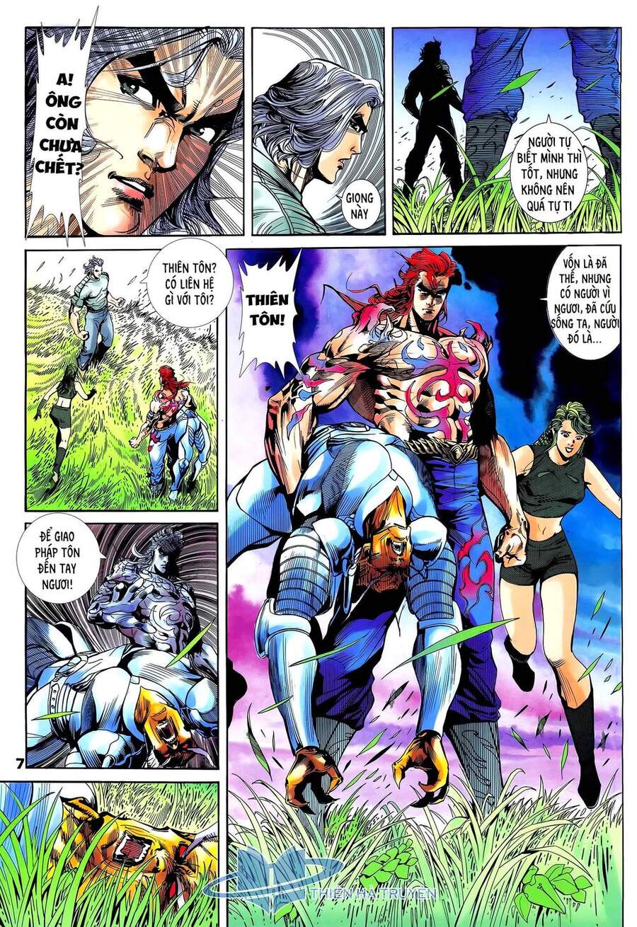 Truyện Tranh Long Hổ 5 Thế trang 8