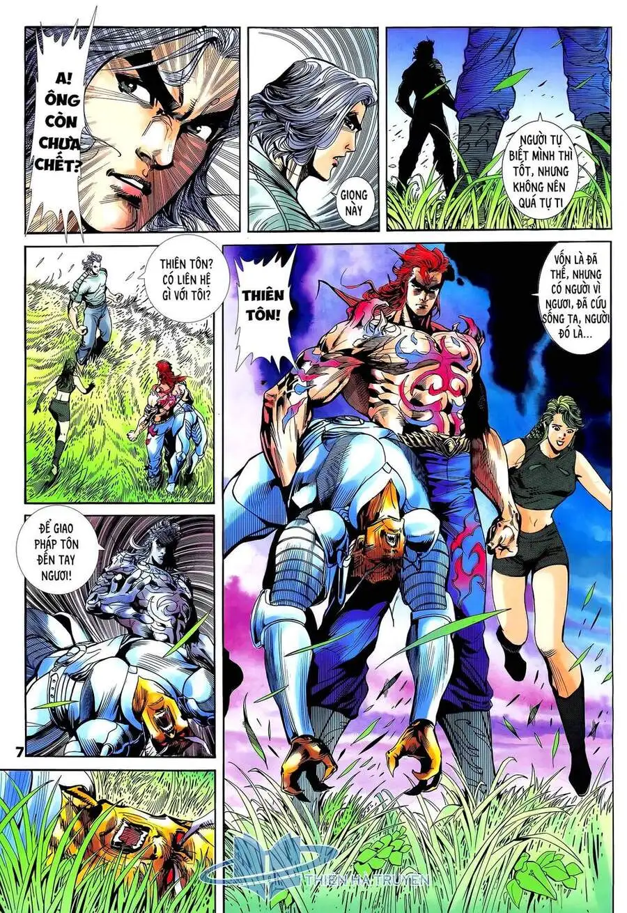 Truyện Tranh Long Hổ 5 Thế trang 8
