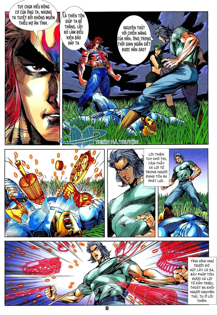Truyện Tranh Long Hổ 5 Thế trang 8