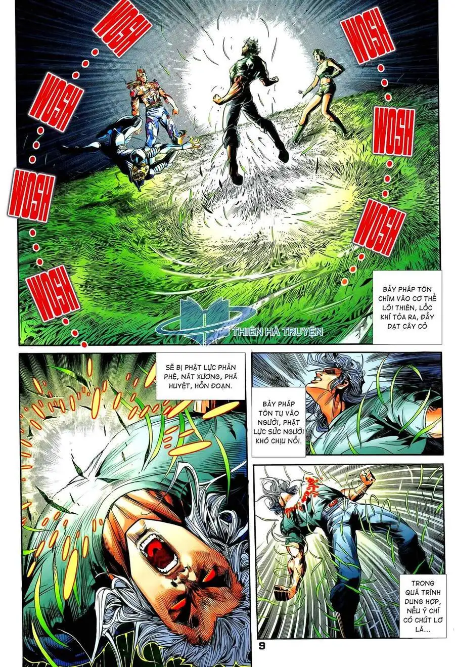Truyện Tranh Long Hổ 5 Thế trang 8