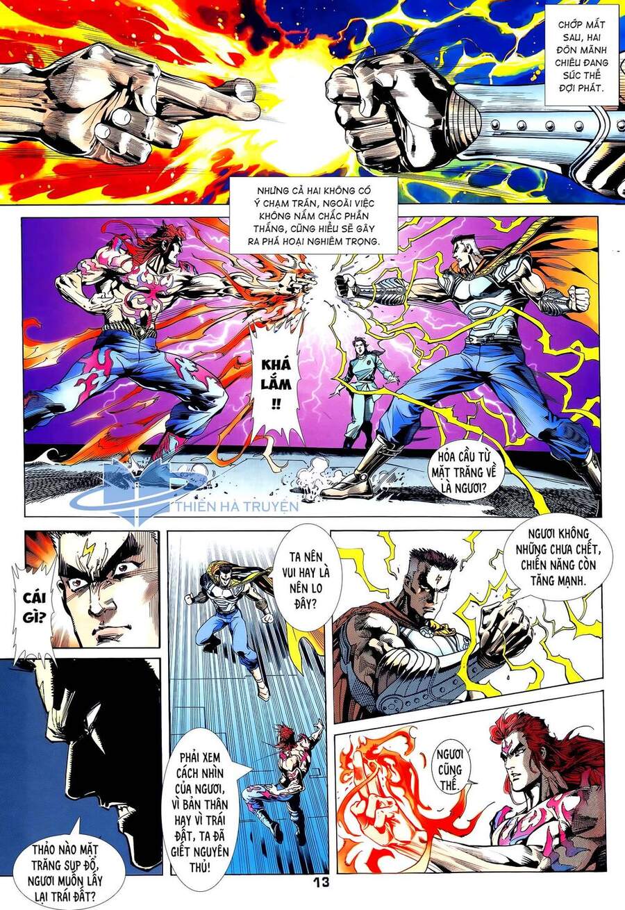 Truyện Tranh Long Hổ 5 Thế trang 8