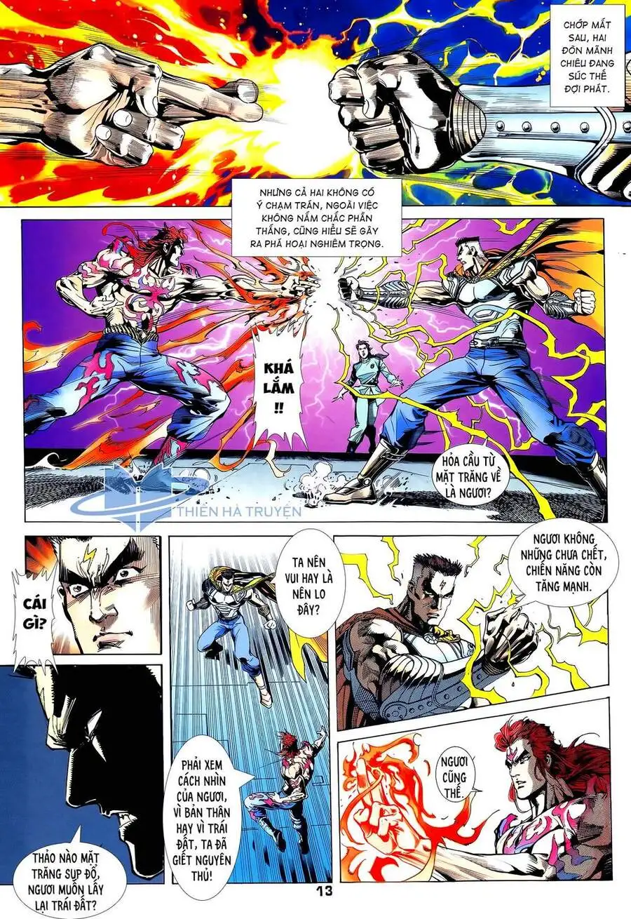 Truyện Tranh Long Hổ 5 Thế trang 8