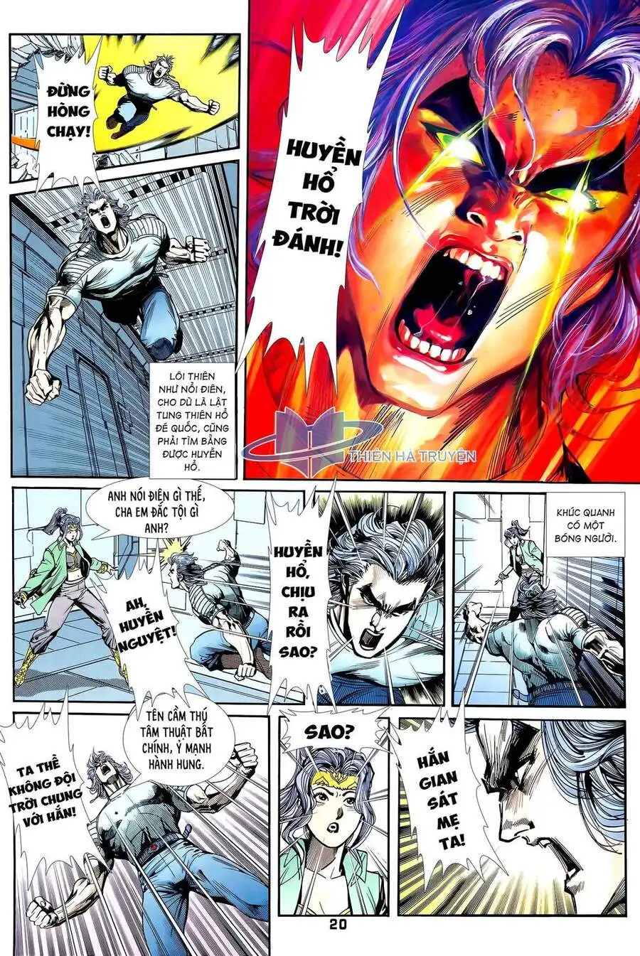 Truyện Tranh Long Hổ 5 Thế trang 8