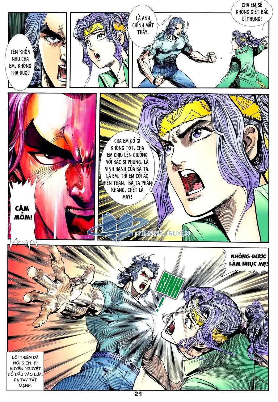 Truyện Tranh Long Hổ 5 Thế trang 8