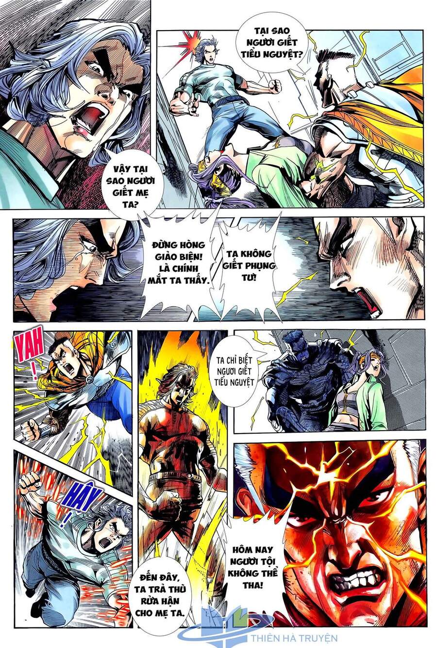 Truyện Tranh Long Hổ 5 Thế trang 8